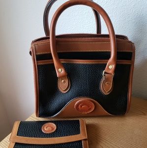 Dooney and Burke matching bag and wallet